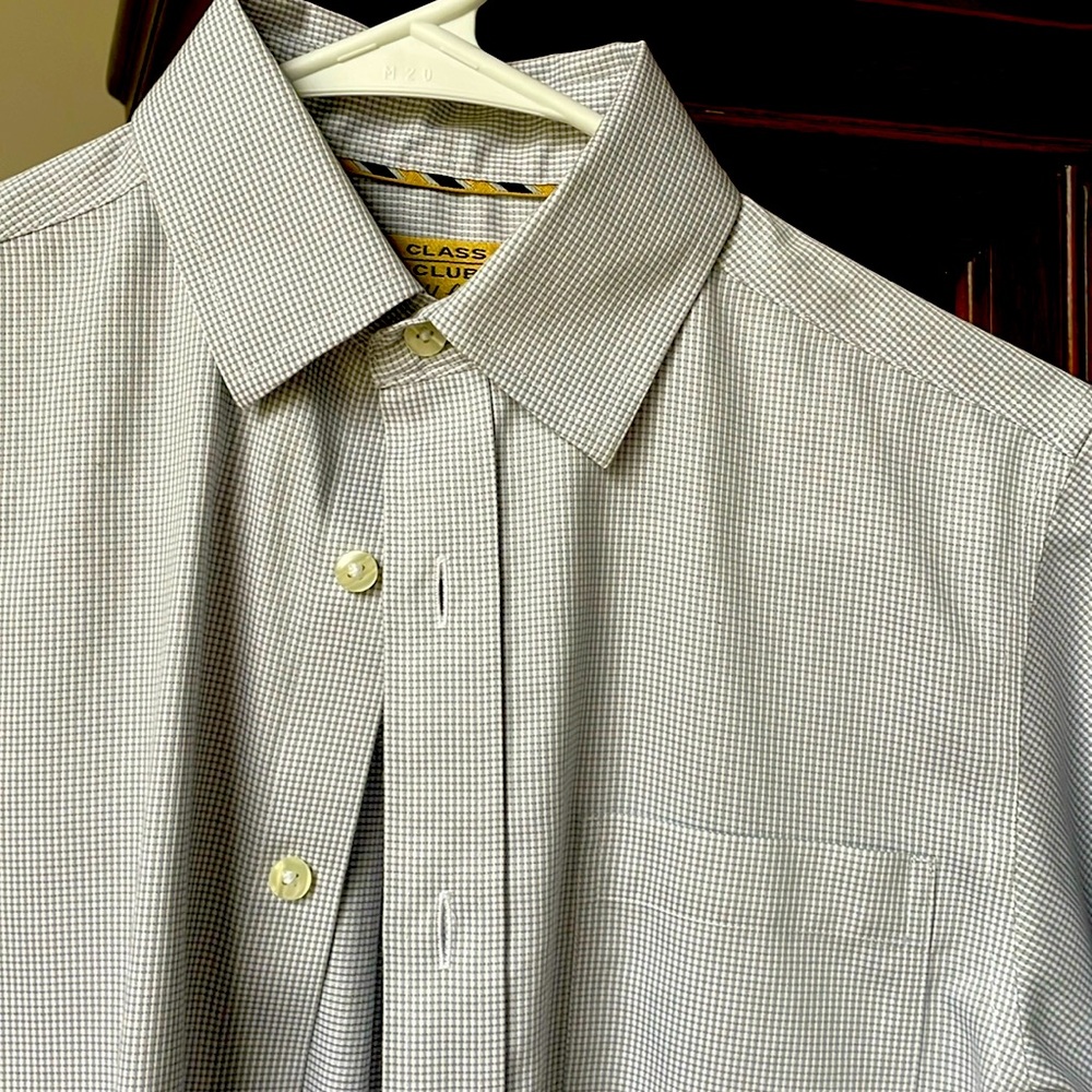 Boys size 14 Class Club gold label button up dress shirt